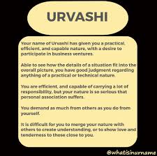 Urvashi Name Meaning In 2020 Names Names With Meaning Business Venture