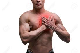 Haasenritter j, biroga t, keunecke c, et al; Heart Attack Middle Aged Muscular Man With Chest Pain Isolated Stock Photo Picture And Royalty Free Image Image 68551874