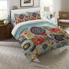 Wayfair.com has been visited by 1m+ users in the past month Blue Bird Boho King Comforter Overstock 30481404