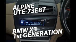 Please take a moment to protect your purchase by registering your before wiring, disconnect the cable from the negative battery terminal. Alpine Ute 73ebt Installed In A Bmw X3 1st Gen Youtube