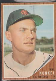 Amazon.com: 1962 Topps Bill Kunkel A's Baseball Card #147 : Collectibles &  Fine Art