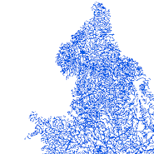 Maps which use this layer. Uk Rivers Map Wwf