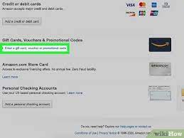 You can also apply a gift card to a particular purchase. 3 Ways To Apply A Gift Card Code To Amazon Wikihow