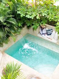 Swimming pools are definitely awesome but so are hot tubs. Home Small Swimming Pool Designs