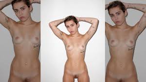Miley Cyrus Naked For Candy Magazine