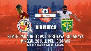 Live Streaming Indosiar Semen Padang Fc Vs Persebaya Liga 1 2019 Akses Di Sini Tribunnews Com Mobile live streaming indosiar semen padang fc