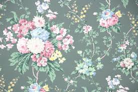 90+ floral patterns, vectors, images, unlimited download vector psd, ai, png, eps format. 1950s Floral Vintage Wallpaper Hannah S Treasures Vintage Wallpaper