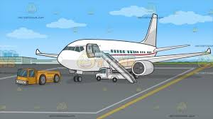 An Airport Tarmac Background Tarmac Background Cartoon Clip Art