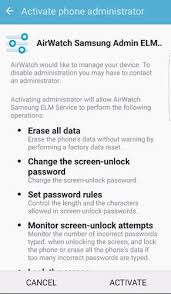 Install airwatch agent from google play store. Airwatch Samsung Elm Service For Android Apk Download