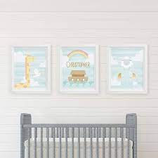Personalized Noah S Ark Nursery Decor Wall Art Baby Aspen Baby Aspen Gifts