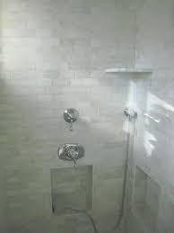 Warm rustic gray bathroom pinterest.com. Carrera Marble Tile Houzz
