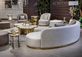 The intricate carvings on the frames of the furniture enhance by manifold the beauty of your living room set. Luxury Home Furniture In Dubai Al Huzaifa Furniture