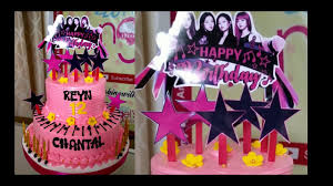 © blooming june design co. Blackpink Cake Design K Pop Youtube