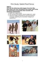 Film Study Guide Rabbit Proof Fence Film Studies Study Guide Study