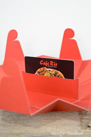 Why not make it yourself! Gift Card Box Templates Crafting My Home