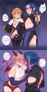 Rule 34 Dev - 3boys aether_(genshin_impact) androgynous chiro69neko  christian_cross comic crucifix english_text femboy gay genshin_impact  halloween lyney_(genshin_impact) male nun priest twink  xiao_(genshin_impact)|9907824368