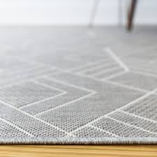 The ideal outdoor rugs for patios are constructed from durable materials and fibers that can withstand against exposure from harsh outdoor elements and wear. Ammons Geometric Gray Indoor Outdoor Area Rug Outdoor Rugs Patio Indoor Outdoor Area Rugs Indoor Outdoor Rugs Sunroom