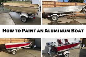 How To Easily Paint An Aluminum Boat With Pictures Fishing Duo