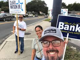 In 2017, when my wife was selected...