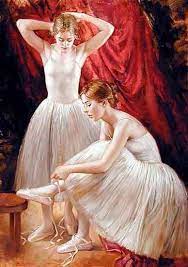 bruno di maio ballet painting ballet art dance paintings