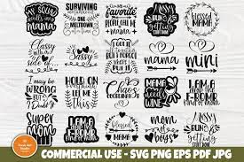 Download Mom Svg Bundle Mom Quotes Svg Funny Mom Svg Mama Shirt 552211 Cut Files Design Bundles