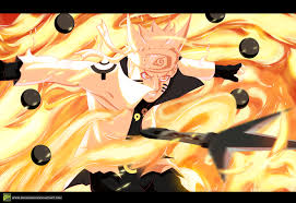 Naruto Bijuu Mode Sage Of Six Path Naruto Uzumaki Naruto Shippuden Naruto