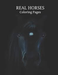 Free printable horse coloring pages for kids. Real Horses Coloring Pages Adult Coloring Book For Horse Lovers With Large 8 5 X 11 Pages Amazon De Draws Kea Fremdsprachige Bucher