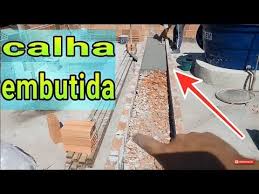 Calha De Pvc Para Telhado Preço Como Fazer A Calha Do Telhado Embutido Youtube Telhado Embutido Manta Para Telhado Como Fazer Um Telhado