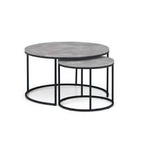 This coffee table was a commission project and i am very happy with how it came out! Staten Round Nesting Coffee Table
