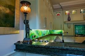 Chickens, fused glass, curved fused glass, glass curve, farm animals, minerva hot glass. Fused Glass Kitchen Splashback In South Brent Devon Modern Kitchen Manchester By The House Of Ugly Fish