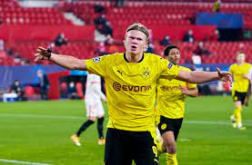 The match is a part of the uefa champions league. Borussia Dortmund Player Ratings Vs Sevilla Erling Haaland Stars In Cl Win