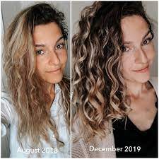 Curly Girl Transformation Hair Transformation Hair Science Curly Girl