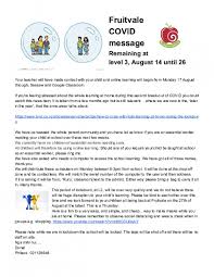 Whichever house has the most points at the end of lock down level 3, mr pitman is going to. Level 3 Newsletter From The Principal