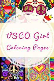 Hand drawn vsco girl coloring page. Vsco Girl Coloring Pages Coloring Academy 9781705399057