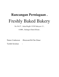 Bergantung kepada daya usaha liabiliti tidak terhad untung dan rugi ditanggung oleh pemilik hanya dikenakan cukai pendapatan individu. Rancangan Perniagaan
