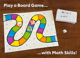 Math Skills Board Game