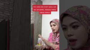 Baru nak amik mood niaga lepas raya,, dah ada joy buyer