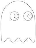 Pac Man Coloring Pages Free printable pacman coloring pages. coloring ws