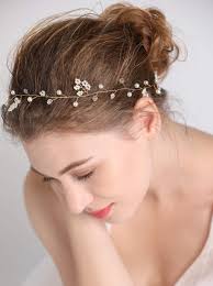 Amazon.com : fxmimior Bride Hair Accessories Crystal Long Hair Vine Wedding  Hair Piece (gold) : Beauty & Personal Care
