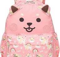 Tanou Kindergartenrucksack Mädchen, 8L Rucksack Kinder für Kindergarten,  Süße Kinderrucksack mit Brustgurt im Cartoon-Tier-Stil für Kita Mädchen von  ...