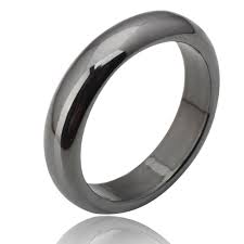 Click To Buy Big Size Magnetite Hematite Domed Ring Luxury Wedding Anniversary Engagement Anel Anillos Rings For Women Men P Domed Ring Black Rings Rings