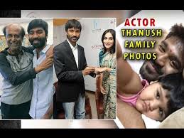 Instead, he wanted to be a marine engineer. Actor Dhanush Family Photos Dhanush Wife Children Parents Unseen Latest Images Youtube