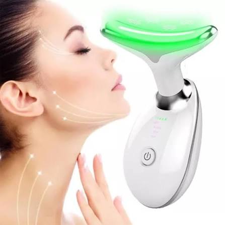 Masajeador Facial Arrugas Papada Luz Led Cuidado Personal