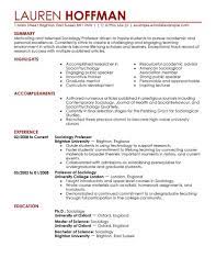 Who will read the materials? Best Professor Resume Example Livecareer
