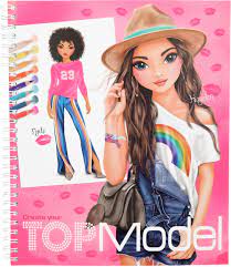42 seiten wo du deine kreativität unter bew… Topmodel Malbuch Create Your Topmodel Nyela Hayden Bei Papiton Bestellen