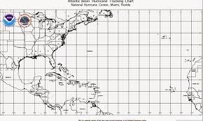 Atlantic Basin Hurricane Tracking Chart National