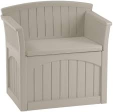 Featuring a capacity of 22 gallons and a decorative yet functional design, this stylish storage solution is ideal for either indoor or outdoor use. Amazon Com Suncast Indoor Outdoor 31 Gallon Medium Resin Deck Seat And Storage Container Taupe Furniture Decor
