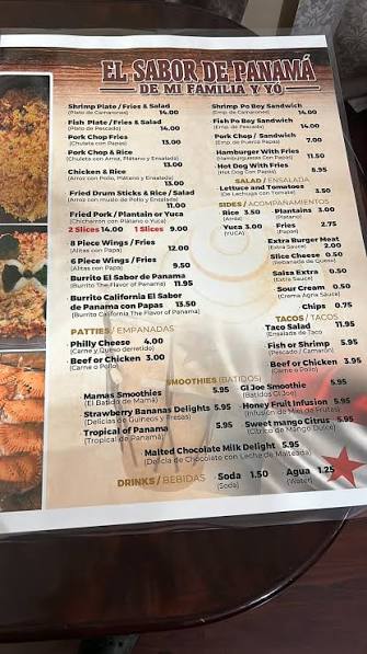 El Sabor De Panama (Latin Food Truck) — Restaurant food truck in Fort Stewart, Georgia