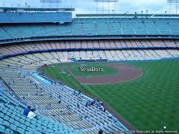 Los Angeles Dodgers Dodger Stadium Seating Chart