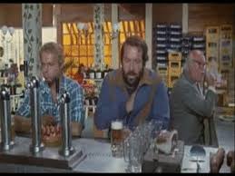 Carlo pedersoli, known professionally as bud spencer, was an italian actor, professional swimmer and water polo player. Wurstchen Bier Saufen Mit Schulz Bud Spencer Terence Hill German On Make A Gif
